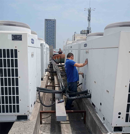 本溪市中央空调制热和不制冷系统维修方法